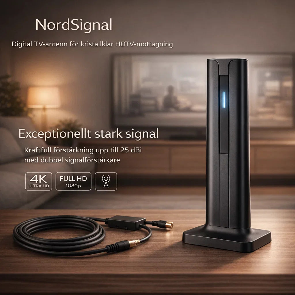 NordSignal – Gratis tv i klar HD utan abonnemang