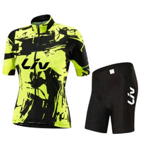 Ensemble Cyclisme BORA | Maillot de Vélo à Manches Courtes + Cuissard