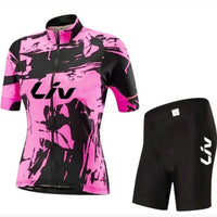 Ensemble Cyclisme BORA | Maillot de Vélo à Manches Courtes + Cuissard