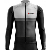 XTRIAT Maillot de Cyclisme Hiver Homme | Polaire, Chaud & Résistant au Froid