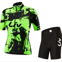 Ensemble Cyclisme BORA | Maillot de Vélo à Manches Courtes + Cuissard