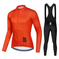 Ensemble de Cyclisme à Manches Longues