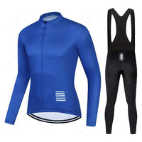 Ensemble de Cyclisme à Manches Longues – Version Doublée Polaire