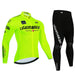 Giro D’Italia | Maillot De Cyclisme Professionnel À Manches Longues – Version Doublée Polaire