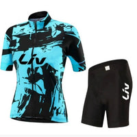 Ensemble Cyclisme BORA | Maillot de Vélo à Manches Courtes + Cuissard
