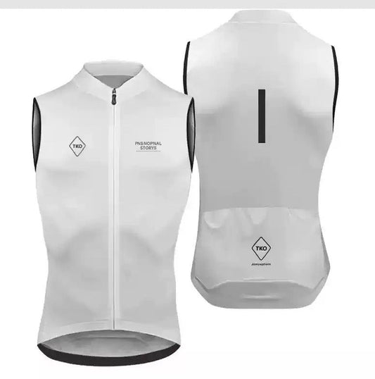 Gilet de Cyclisme Route PAS | Respirant, Coupe-Vent & Léger