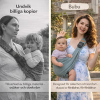 Bubu – Bär ditt barn nära, utan belastning